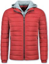 Korte Jas Heren – Casual Jack – Rood