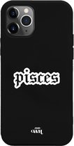 iPhone 12 Pro Case - Pisces Black - iPhone Zodiac Case