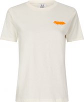 zoe karssen - dames -  holly vleermuis t-shirt met normale pasvorm -  gebroken wit - xl
