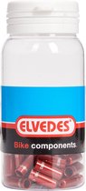 Elvedes kabelhoedje 4,2mm seal rood (50x) alum. ELV2012010