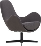 Liv's Falkum Fauteuil - Modern - Donker - Metaal - 72 cm x 69 cm x 85 cm