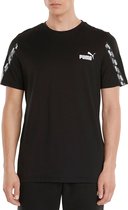 Puma Power Tape  Shirt Zwart Heren - Maat S