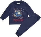 Fun2Wear - Pyjama Truckin - Blauw Marine - Taille 86 - Garçons