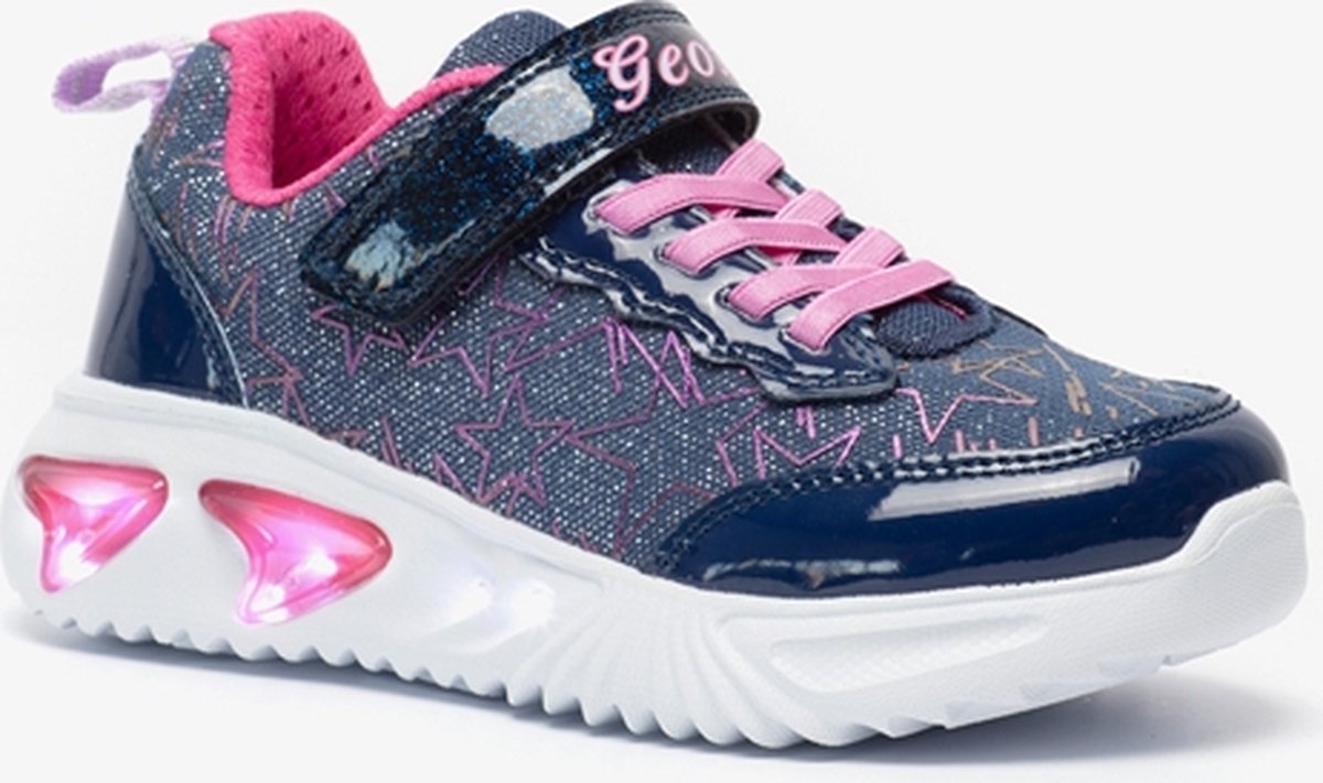 Geox meisjes sneakers met lichtjes - Blauw - Maat 31 - Uitneembare zool |  bol.com