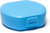 snackbox Small rond 0,5 liter blauw