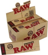 Raw pro tips: 21 tips/booklet, 24 booklets/box