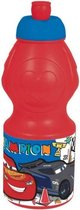 drinkfles Cars 3 junior 400 ml rood/blauw