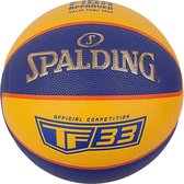 Spalding TF 33 Gold Comp - basketbal - geel/blauw