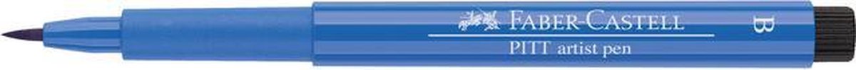 Faber-Castell tekenstift - Pitt Artist Pen - brush - kobaltblauw - FC-167443