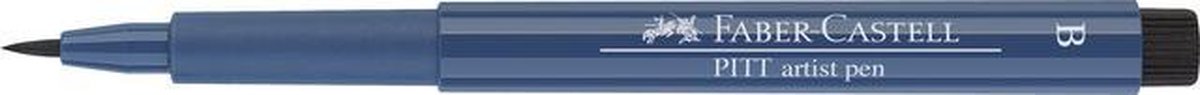 Faber-Castell tekenstift - Pitt Artist Pen - brush - indanthreen blauw - FC-167447