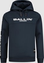 Ballin Amsterdam -  Jongens Regular Fit   Hoodie  - Blauw - Maat 152