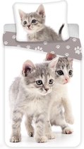 Animal Pictures Cats - Housse de couette - Simple - 140 x 200 cm - Multi