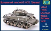 UM | 380 | M4A3 HVSS Sherman Flamethrower tank | 1:72