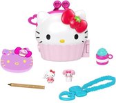 hello kitty mini playset noteables cup cake compact