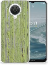 Cover Case Nokia G20 | G10 Smartphone hoesje Green Wood