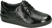 Solidus -Dames -  zwart - lage gesloten schoenen - maat 38