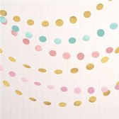 Confettislinger Multicolor Pastel - 6 stuks