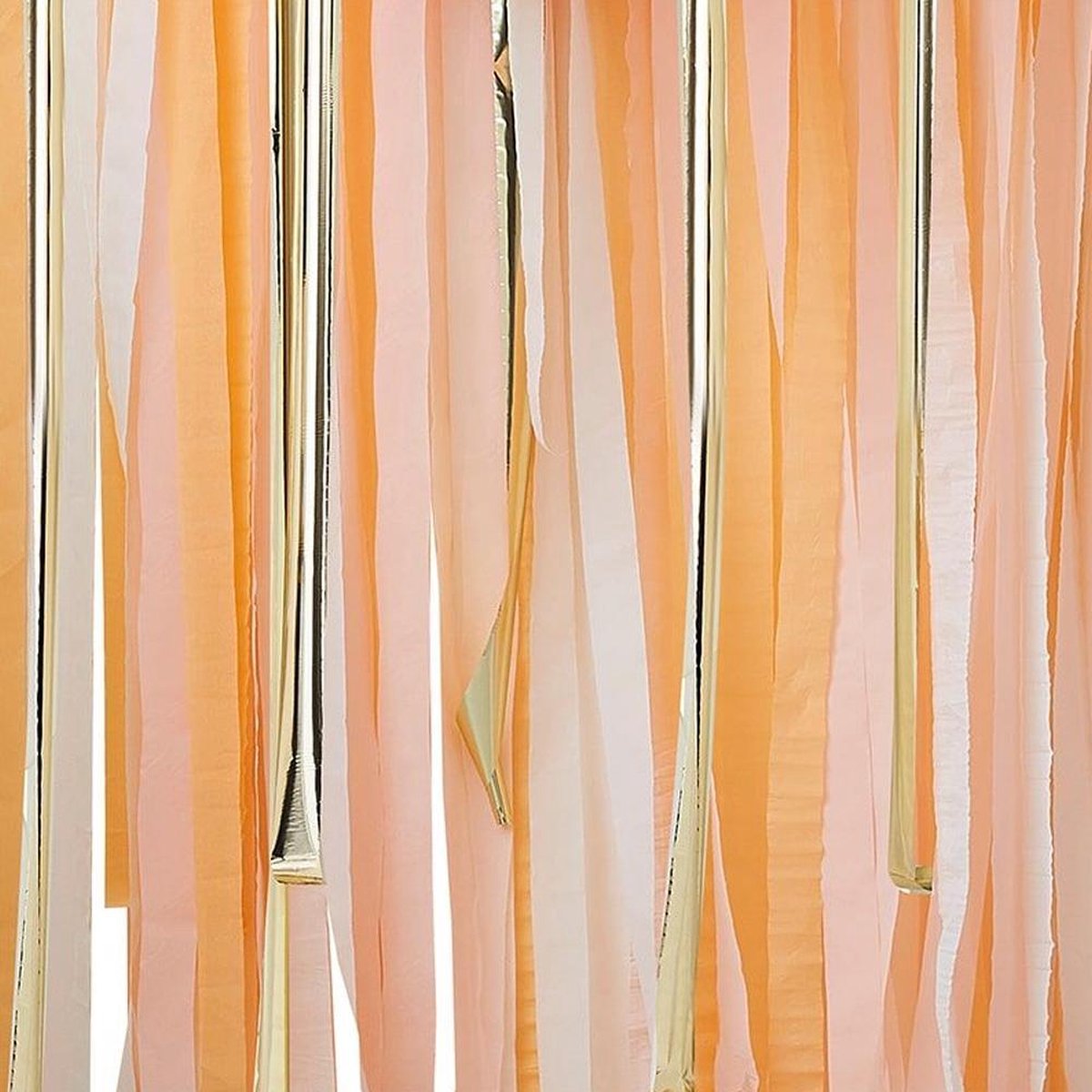 Streamers Gold & Peach