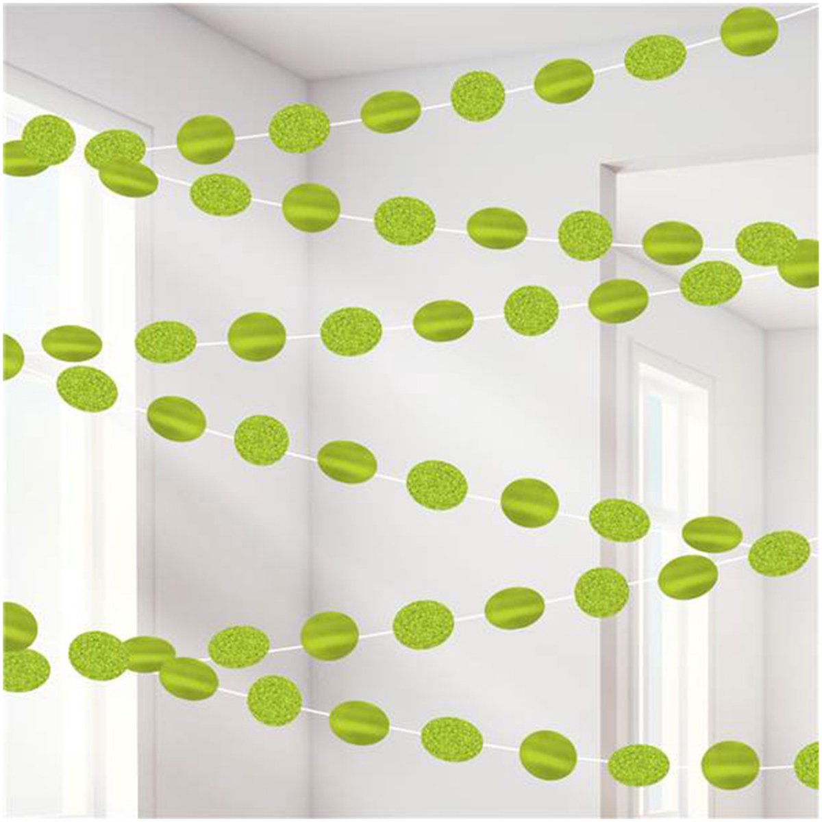 Confettislinger Groen - 2.13 Meter