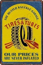 Retro Muur Decoratie uit Metaal Vintage Tin Dad's Garage 7