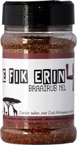 De Fik Erin Braairub no.4 - Barbecue kruiden - BBQ Rub - Vlees kruiden - 150 gram