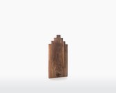 Planche de service en bois Amsterdam Canal House - Noyer - Dimensions du produit: 40 (40 x 19 x 2,2 cm)