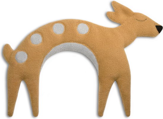Leschi - Warmtekussen Flora het Jonge Hertje - zandkleur