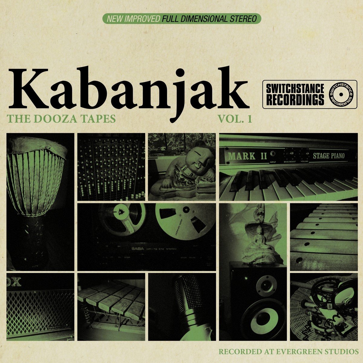 Kabanjak - The Dooza Tapes Vol. 1 (LP) (Limited Edition)