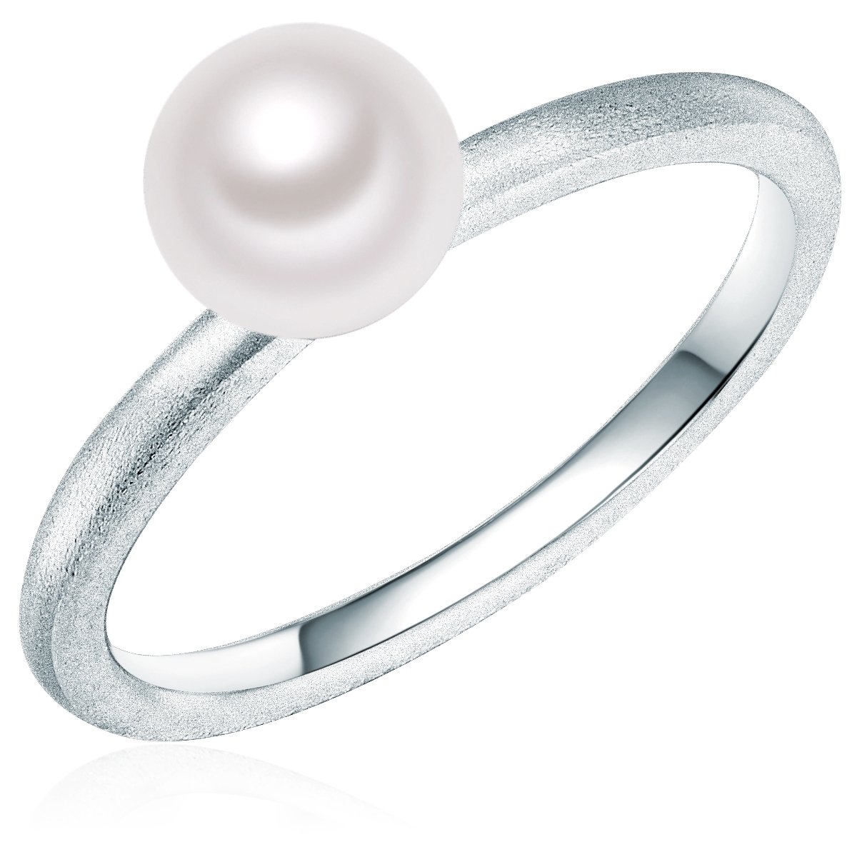 Valero Pearls parel Ring - Sterling zilver - zilver - 50