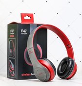 P47 Bluetooth 5.0 koptelefoon Draadloze headset Wireless Headphones Rood