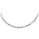 Collier Zirkonia Poli/mat 4,4 Mm 43 Cm