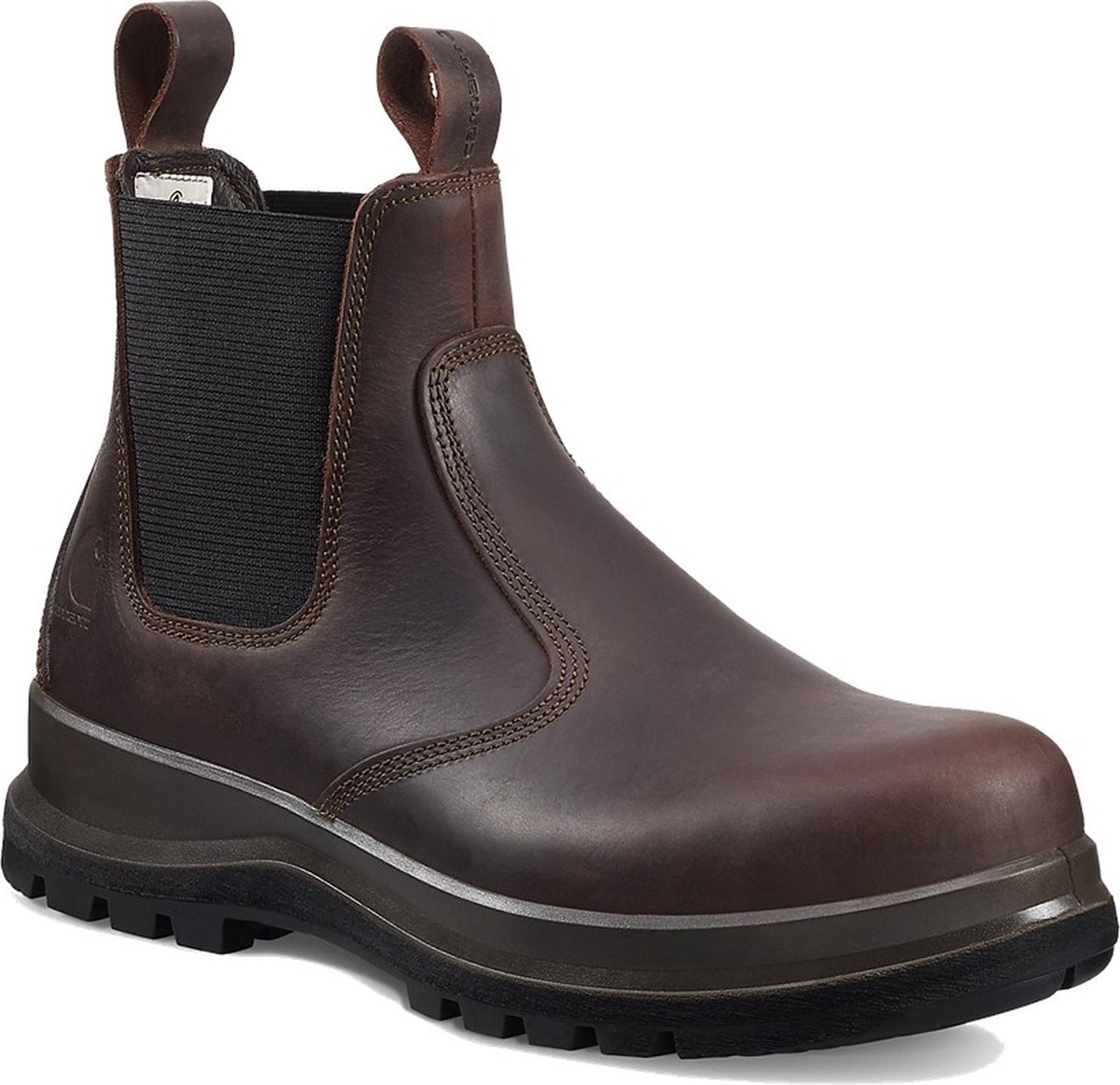 Carhartt F702919 Carter Rugged Flex Chelsea Safety Boot - S3 - Dark Brown - 42