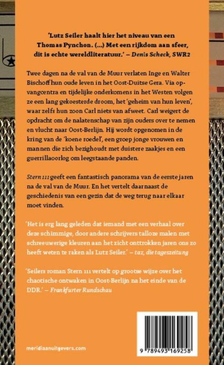 Stern 111 | Lutz Seiler - back cover