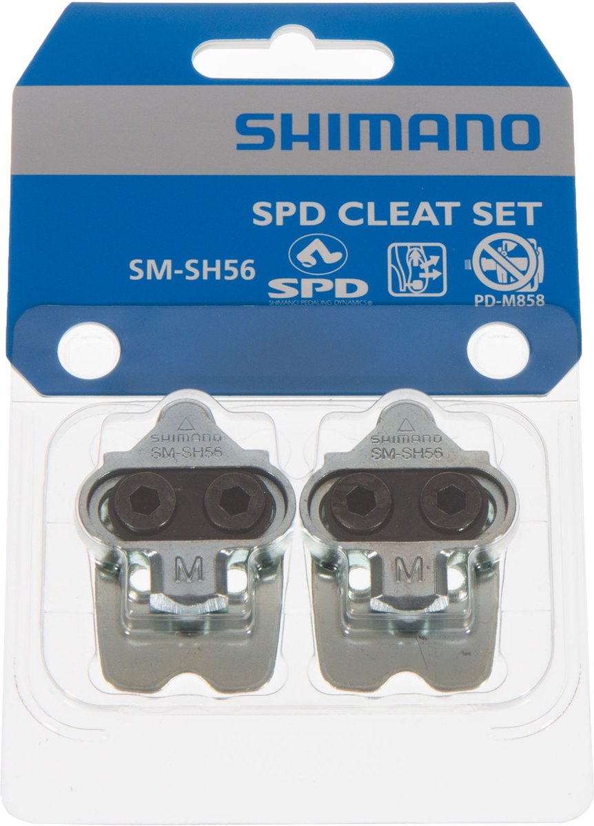 SPD SM-SH56 schoenplaatjes inclusief tegenstuk