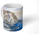 Mok - Verlicht dorp Manarola in de Cinque Terre - 350 ML - Beker