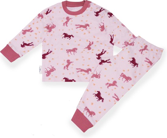 Frogs and Dogs - Pyjama Horse - Roze - Maat 62 - Meisjes