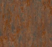AS Creation Trendwall 2 - ROEST BEHANG - Industrieel - bruin oranje - 1005 x 53 cm