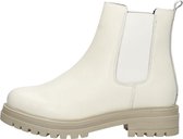 SUB55 Chelsea boots Enkellaarsjes Plat - gebroken wit - Maat 40