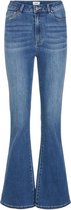 Object Jeans Objdiju Mw Flared Jeans Rep 23037314 Medium Blue Denim Dames Maat - XL