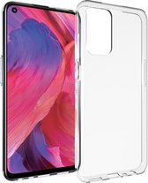 Accezz Hoesje Geschikt voor Oppo A54 (5G) / A74 (5G) Hoesje Siliconen - Accezz Clear Backcover - Transparant