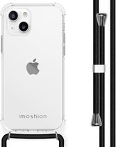 iMoshion Hoesje Geschikt voor iPhone 13 Mini Hoesje Met Koord - iMoshion Backcover met koord - Transparant
