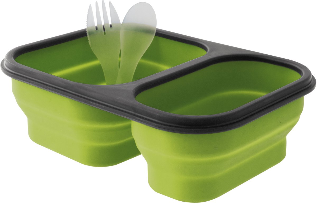 Eurotrail Lunch box M - opvouwbaar - Groen