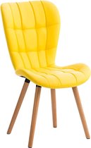 Liv's Tyldebrui Eetkamerstoel - Eetstoel - Eetkamerstoelen - Keukenstoelen - Modern - Geel - Hout