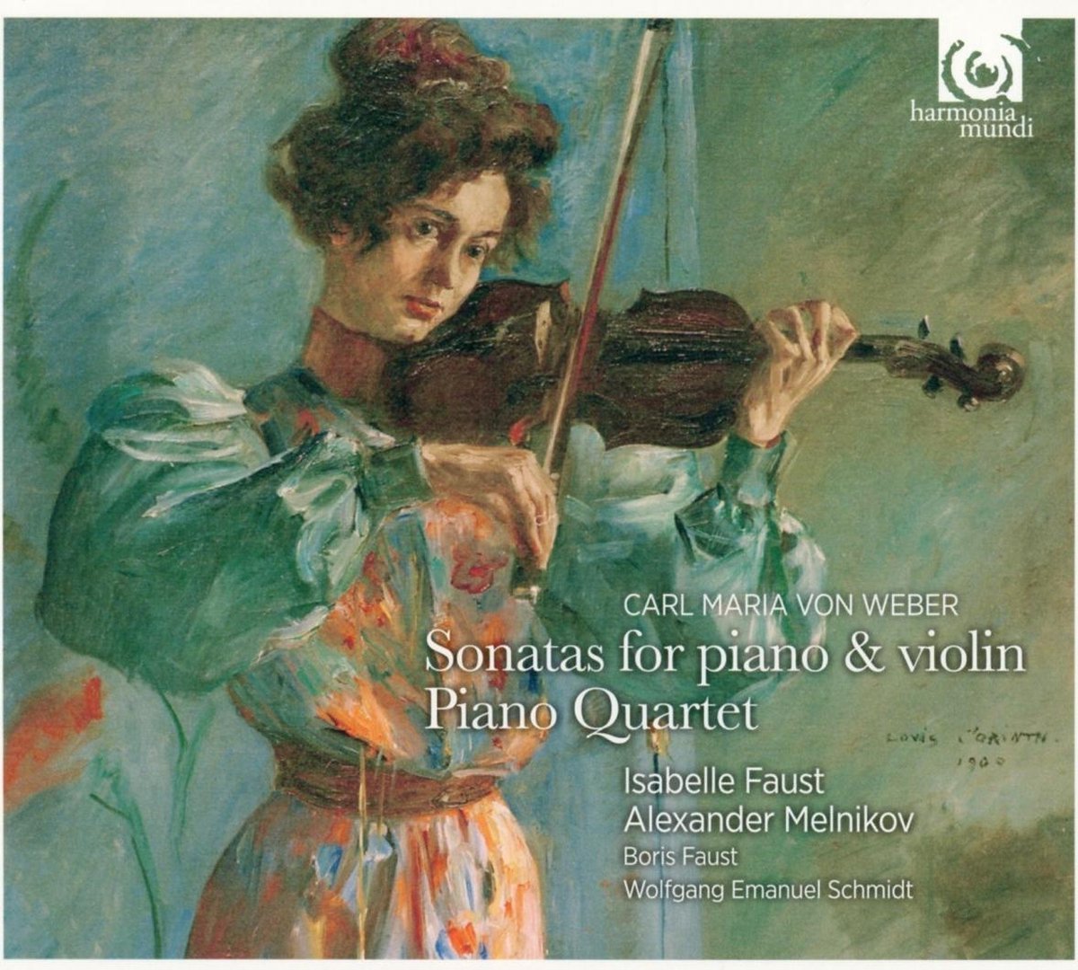 Isabelle Faust, Alexander Melnikov - Von Weber: Sonatas For Violin & Piano (CD)
