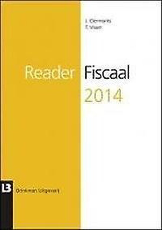 9789057522826 - Reader fiscaal 2014