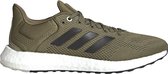 adidas PureBoost Sportschoenen - Maat 45 1/3 - Mannen - olijfgroen - zwart