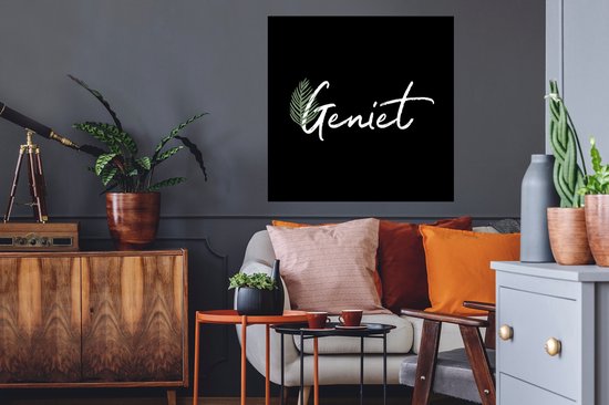 Stickers muraux - Film autocollant - Proverbes - Profitez - Citations - 80x80 cm - Film adhésif - Stickers muraux chambre d'enfant - Papier peint autocollant - Papier peint autocollant - Film autocollant