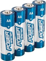Powermaster Super Alkaline AA Batterij LR6 - 4 stuks
