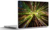 Laptop sticker - 17.3 inch - Bos - Boom - Hout - 40x30cm - Laptopstickers - Laptop skin - Cover