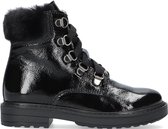 Beberlis 22037 Veterboots - Laarzen Met Veters - Meisjes - Zwart - Maat 27